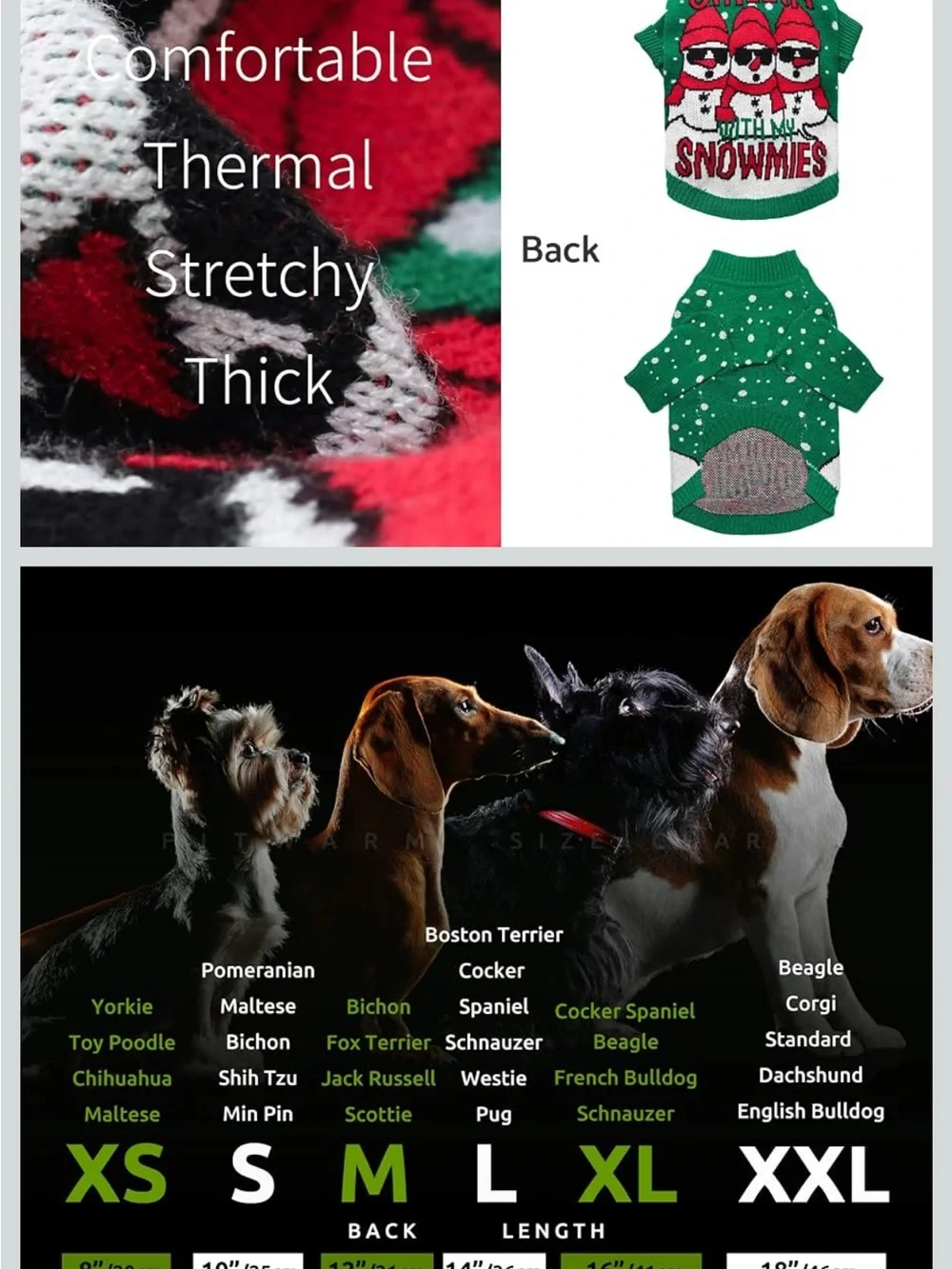 Fitwarm festive green